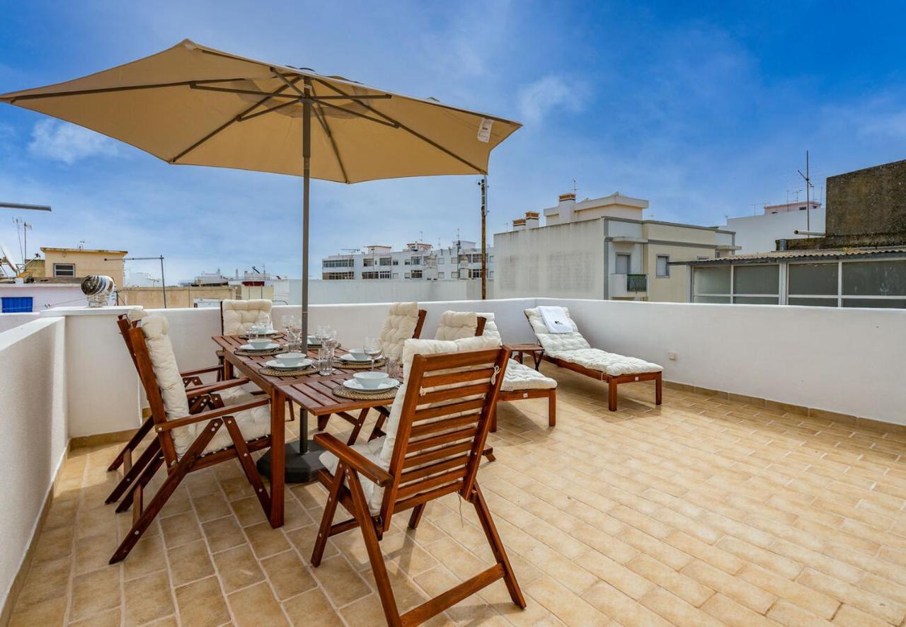Tia Anica House I - Apartment With Terrace In Central Fuseta Beach Village Extérieur photo