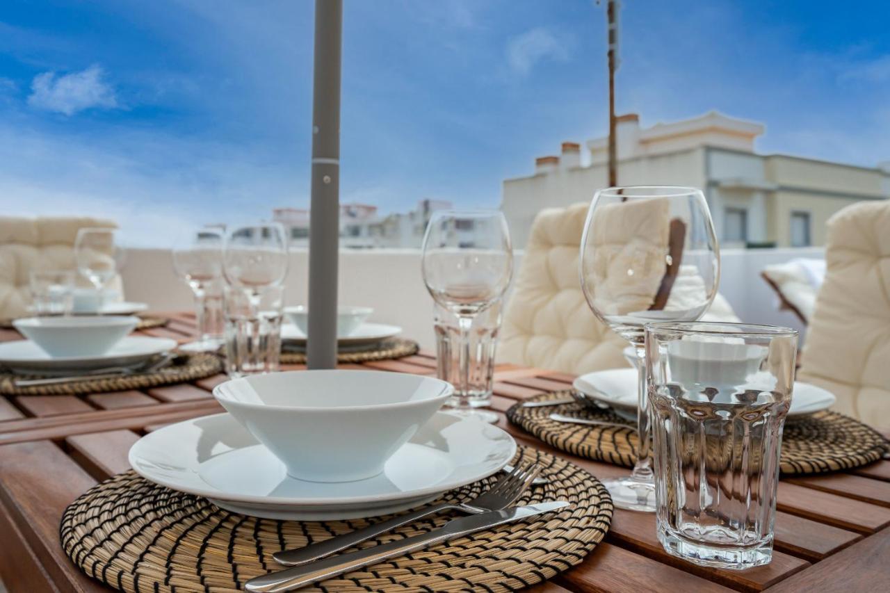 Tia Anica House I - Apartment With Terrace In Central Fuseta Beach Village Extérieur photo