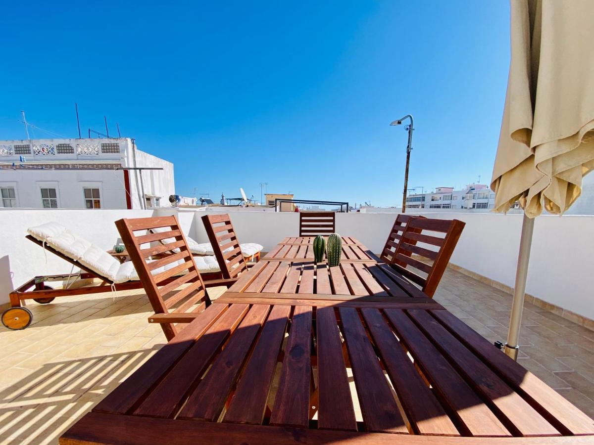 Tia Anica House I - Apartment With Terrace In Central Fuseta Beach Village Extérieur photo