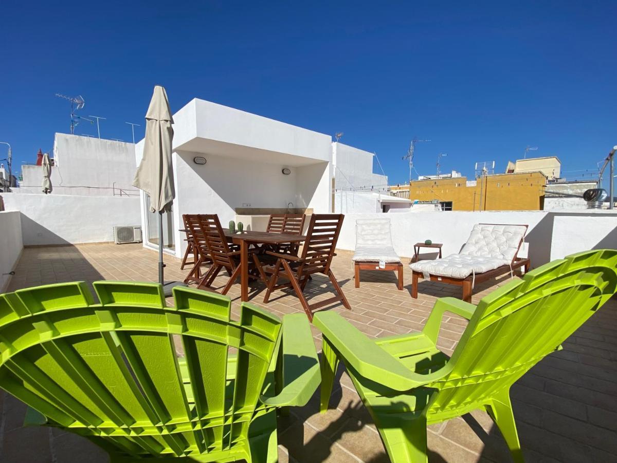 Tia Anica House I - Apartment With Terrace In Central Fuseta Beach Village Extérieur photo